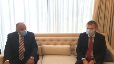 سامح شكري يلتقي المفوض العام لوكالة الأمم المتحدة لغوث وتشغيل اللاجئين الفلسطينيين (أونروا)