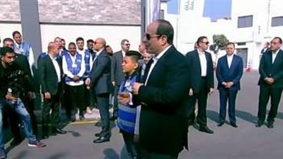 الرئيس السيسي يتفقد مشروعات حياة كريمة في سوهاج