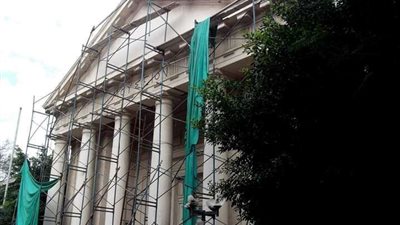 الحكومة تُوضح حقيقة تشوه حوائط المتحف اليوناني الروماني بالإسكندرية