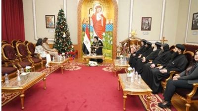 القومي للمرأة يهنئ البابا تواضروس الثاني بمناسبة عيد القيامة المجيد