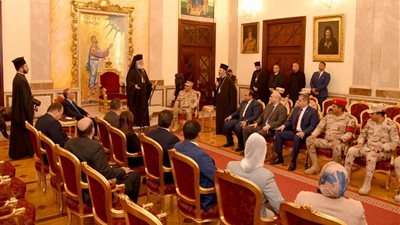 محافظ الإسكندرية يشارك في احتفالات عيد الميلاد المجيد