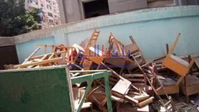 بعد جمع 300 ألف جنيه تبرعات.. توقف أعمال الترميم بالمعهد الفني الصحي بطنطا