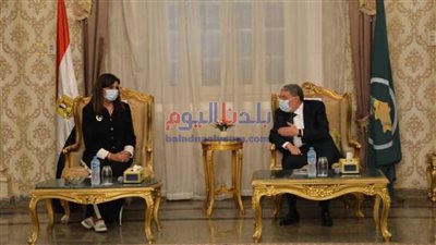 محافظ المنيا يستقبل وزيرة الهجرة لإطلاق مبادرة 
