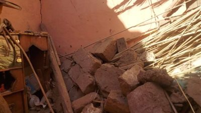 دون إصابات.. انهيار المنزل الثاني خلال ساعات في قنا