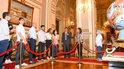 بالتعاون مع رئاسة الجمهورية.. تنظيم زيارة إلى قصر عابدين للدارسين في الخارج