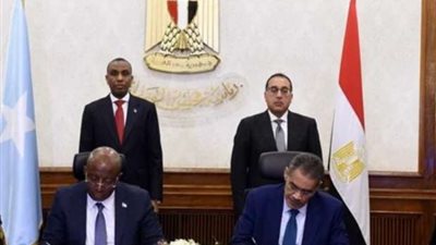 بحضور رئيسي الوزراء.. توقيع مذكرة تفاهم بين مصر والصومال لتعزيز التعاون الإعلامي