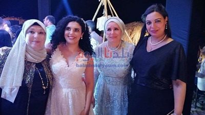 شقيق المخرج خالد يوسف يحتفل بزفاف ابنته.. صور