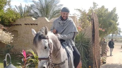 عصام كاريكا وأحمد شيبة فى الفيوم..لتصوير ديو 