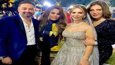 عبير صبري تبارك لـ أمير شاهين بمناسبة حفل زفافه