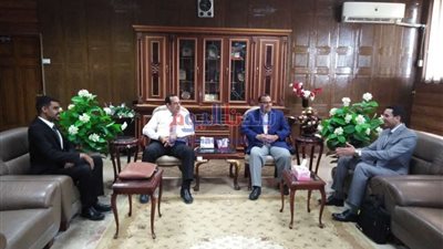 محافظ شمال سيناء يستقبل مرشحي البرنامج الرئاسي