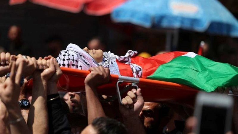 استشهاد شاب فلسطيني