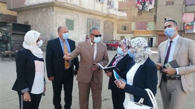 نائب محافظ القليوبية تتفقد عدد من المشروعات القومية ببنها