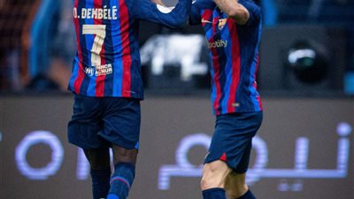 السوبر الإسباني.. برشلونة يتقدم بثنائية علي ريال مدريد في الشوط الأول