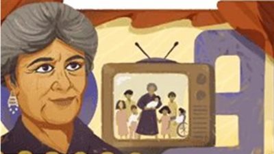 احتفال جوجل بذكرى ميلاد  الراحلة كريمة مختار.. ماما نون.