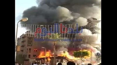 حوادث اليوم| احتراق مخزن خردة في دمياط.. و3 مطاعم وطابقين بالمعادي (فيديو)