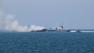 مصر وروسيا تجريان مناورات في البحر الأسود