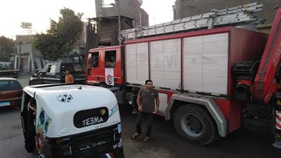 نجاة سيدة مسنة من الموت بعد انهيار سقف منزلها في طنطا