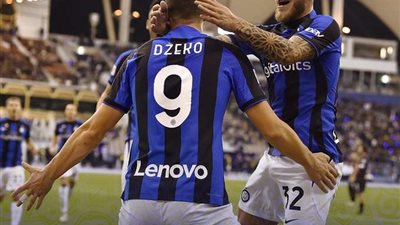 السوبر الإيطالي ..إنتر يتقدم علي ميلان في الشوط الأول بثنائية