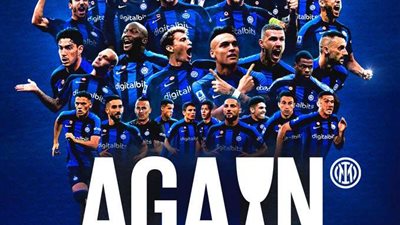 للمرة السابعة .. إنتر يسحق ميلان بكأس السوبر الإيطالي