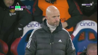 الدوري الإنجليزي.. كريستال بالاس يخطف تعادل قاتل من مانشستر يونايتد