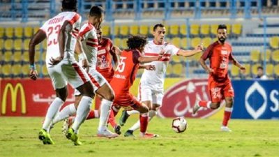 بث مباشر.. مباراة الزمالك وحرس الحدود بالدوري المصري
