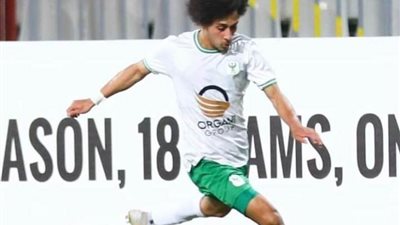 حسين السيد يحصد جائزة رجل مباراة المصري والمحلة