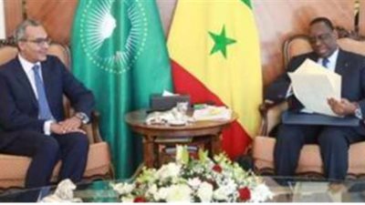 رئيس السنغال يتسلم أوراق اعتماد سفير مصر الجديد لدي دكار