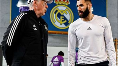 التشكيل..بنزيما يقود الهجوم  ريال مدريد أمام فياريال في كأس ملك إسبانيا