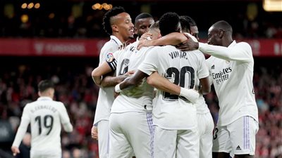 بنزيما يقود ريال مدريد للفوز على أتلتيك بلباو بهدفين في الدوري الإسباني