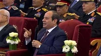 الرئيس السيسي: أبطال الشرطة حموا البلد من 