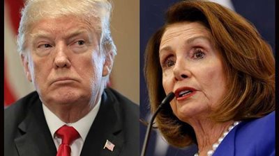 ترامب: الشعب الأمريكي هو في ذيل اهتمامات نانسي بيلوسي