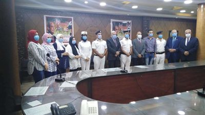 أمن القليوبية يسدد المصروفات الدراسية لغير القادرين من الطلاب