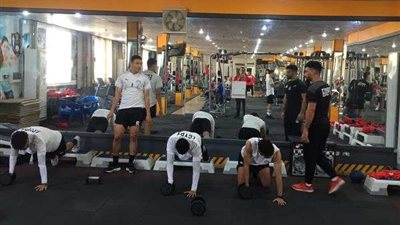 تدريبات بدنية صباحية لمنتخب الشباب استعداداً للأمم أفريقيا