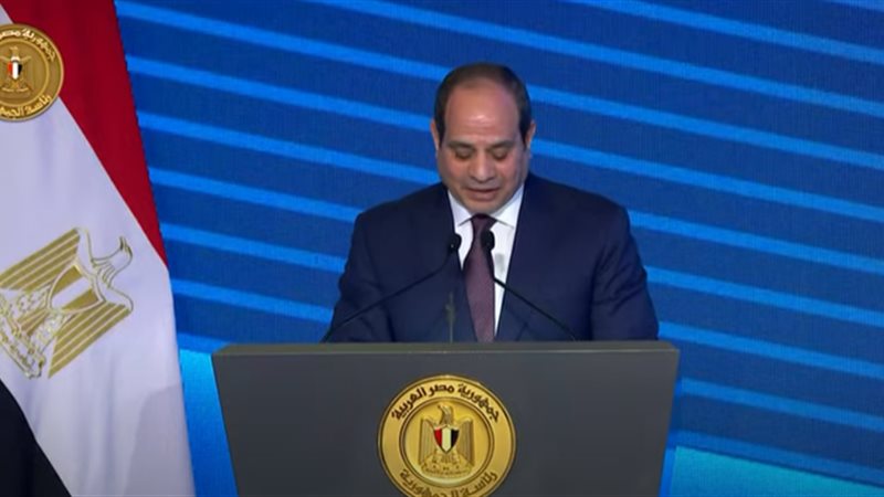 الرئيس السيسي خلال