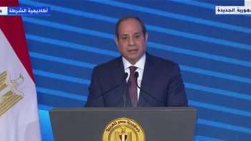 الرئيس السيسي خلال