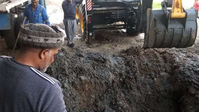 رئيس مياه القناة: إنشاء خطوط صرف صحي  جديدة وتغيير الوصلات المنزلية