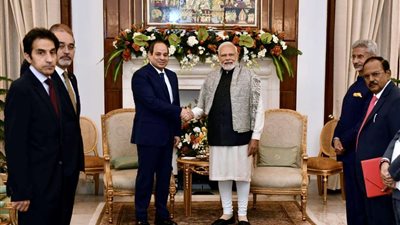 رئيس وزراء الهند يشيد بدور مصر في الحفاظ على الأمن والاستقرار