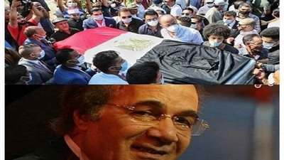 البرلماني محمد أبو العينين يقدم واجب العزاء لأسرة الفنان الراحل محمود ياسين