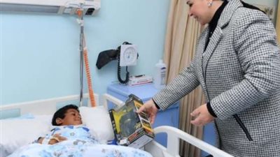 السيدة انتصار السيسي: أشيد بالجهود العظيمة لمستشفى شفاء الأورمان لعلاج سرطان الأطفال