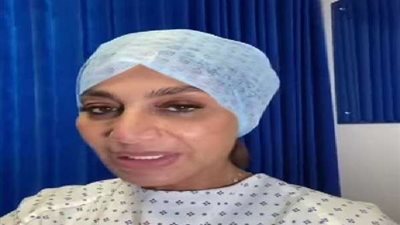 شاهد| بسمة وهبة توثق لحظة دخولها العمليات بفيديو جديد