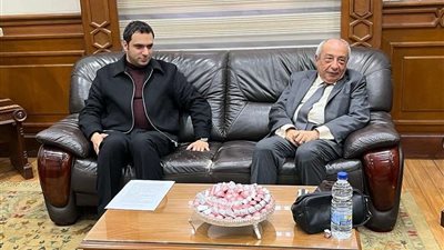 محمد بدران والأمين العام لـ 