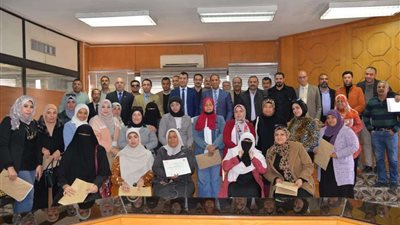 ختام الدورات التدريبية لممثلي الشئون القانونية بمحافظة الإسماعيلية