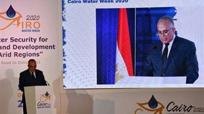 تحت رعاية الرئيس السيسى.. بدء فعاليات أسبوع القاهرة للمياه 2020