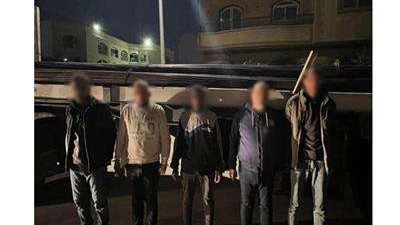 ضبط 8 أشخاص لاتهامهم بسرقة 25 طن حديد الحديد بالقاهرة