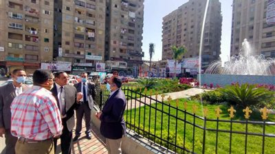 محافظ البحيرة يتفقد أعمال تطوير شوارع وميادين دمنهور