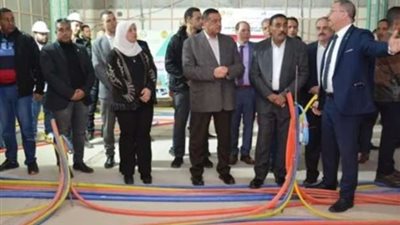 إنشاء مركز سيطرة للشبكة الوطنية للطوارئ والسلامة العامة في مطروح