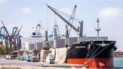وصول 66 ألف طن من القمح الروسي إلى ميناء دمياط
