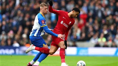 التعادل الإيجابي يحسم الشوط الأول من مباراة برايتون وليفربول في كأس الاتحاد الإنجليزي