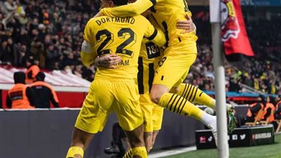 بروسيا دورتموند يفوز علي بايرن ليفركوزن بهدفين دون مقابل في الدوري الألماني