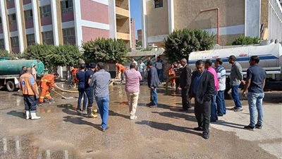 بالصور.. تنفيذ مناورة بالقليوبية استعدادًا لحدوث سيول والتعامل معها